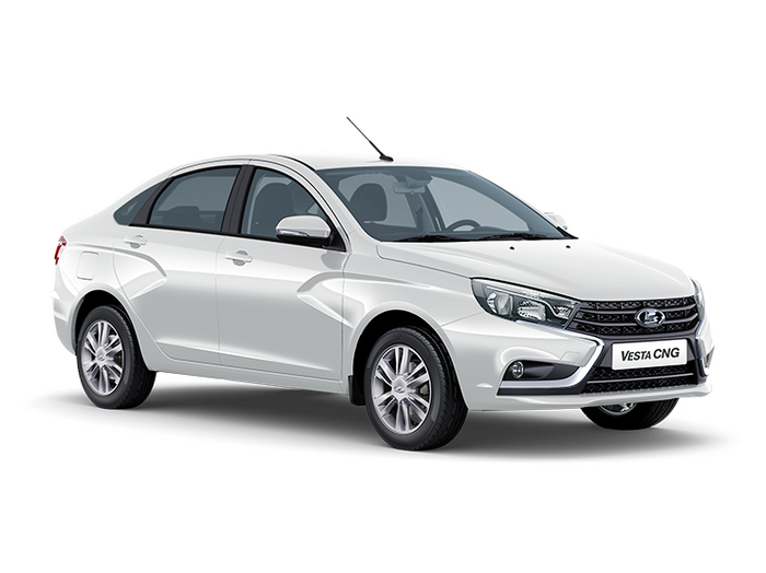 Lada Vesta CNG Белый "Ледниковый"